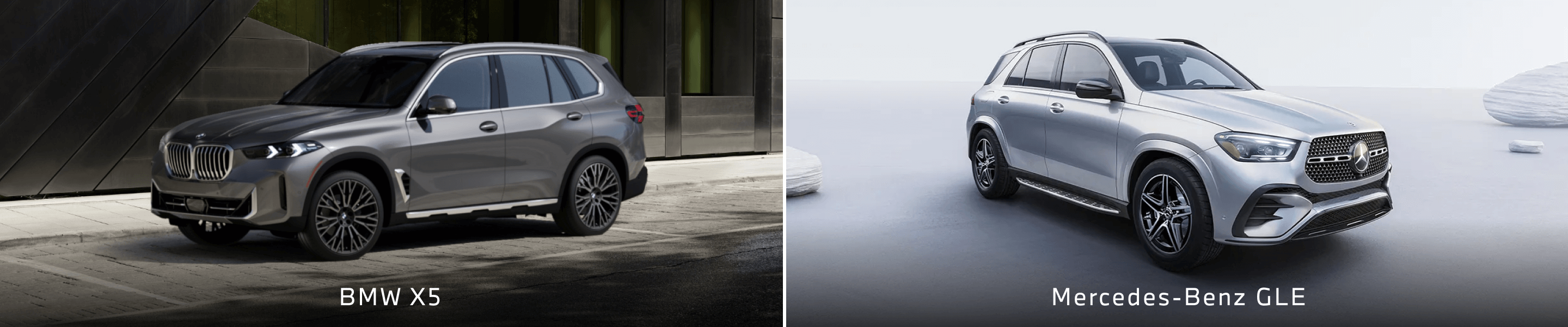 BMW X5 vs. Mercedes-Benz GLE