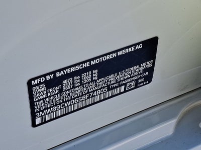 2025 BMW 3 Series 330i xDrive BMW Certified Pre-Owned