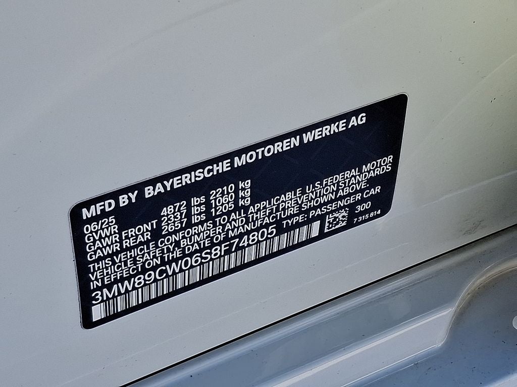 2025 BMW 3 Series 330i xDrive BMW Certified Pre-Owned