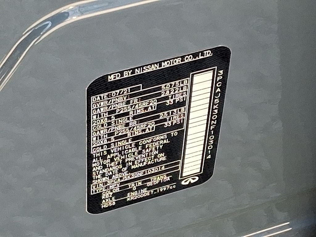 2022 INFINITI QX55 ESSENTIAL