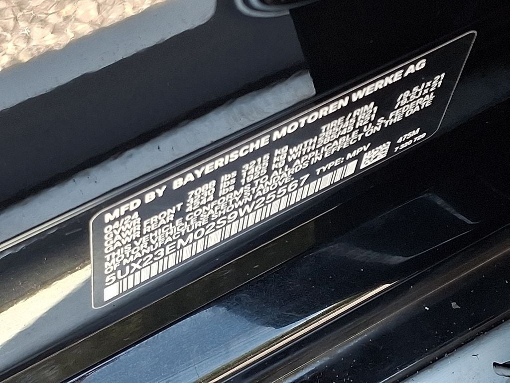 2025 BMW X7 xDrive40i