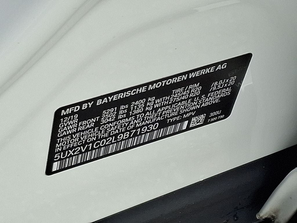 2020 BMW X4 xDrive30i