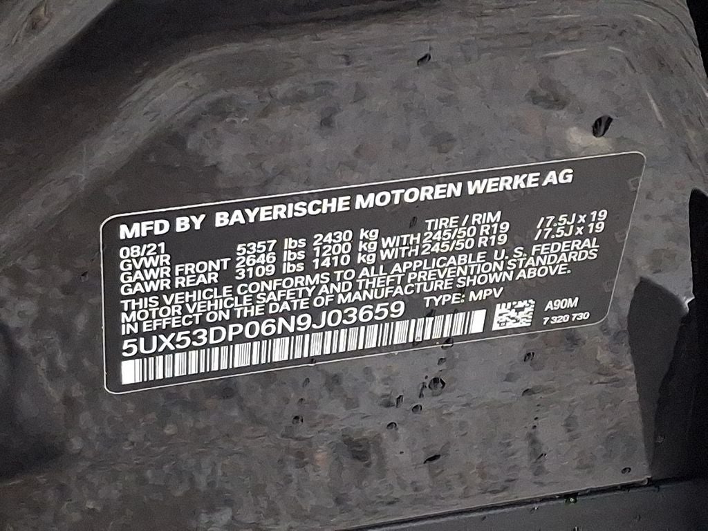 2022 BMW X3 xDrive30i