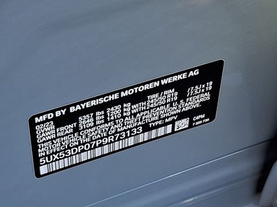 2023 BMW X3 xDrive30i M Sport BMW Certified Pre-Owned