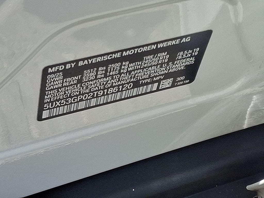 2026 BMW X3 30 xDrive w/Premium Package