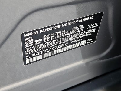 2026 BMW X3 30 xDrive