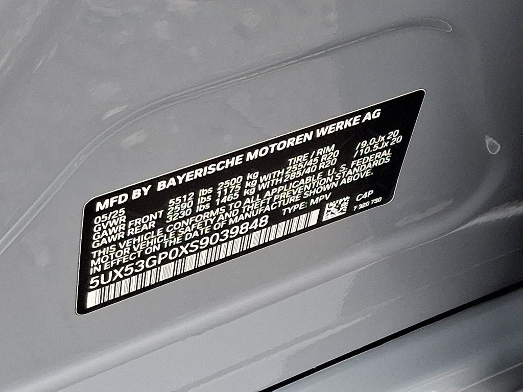 2025 BMW X3 30 xDrive