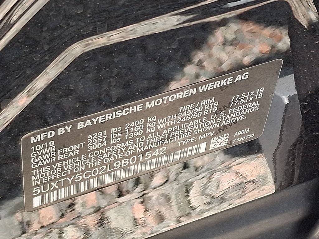 2020 BMW X3 xDrive30i w/Convenience Package
