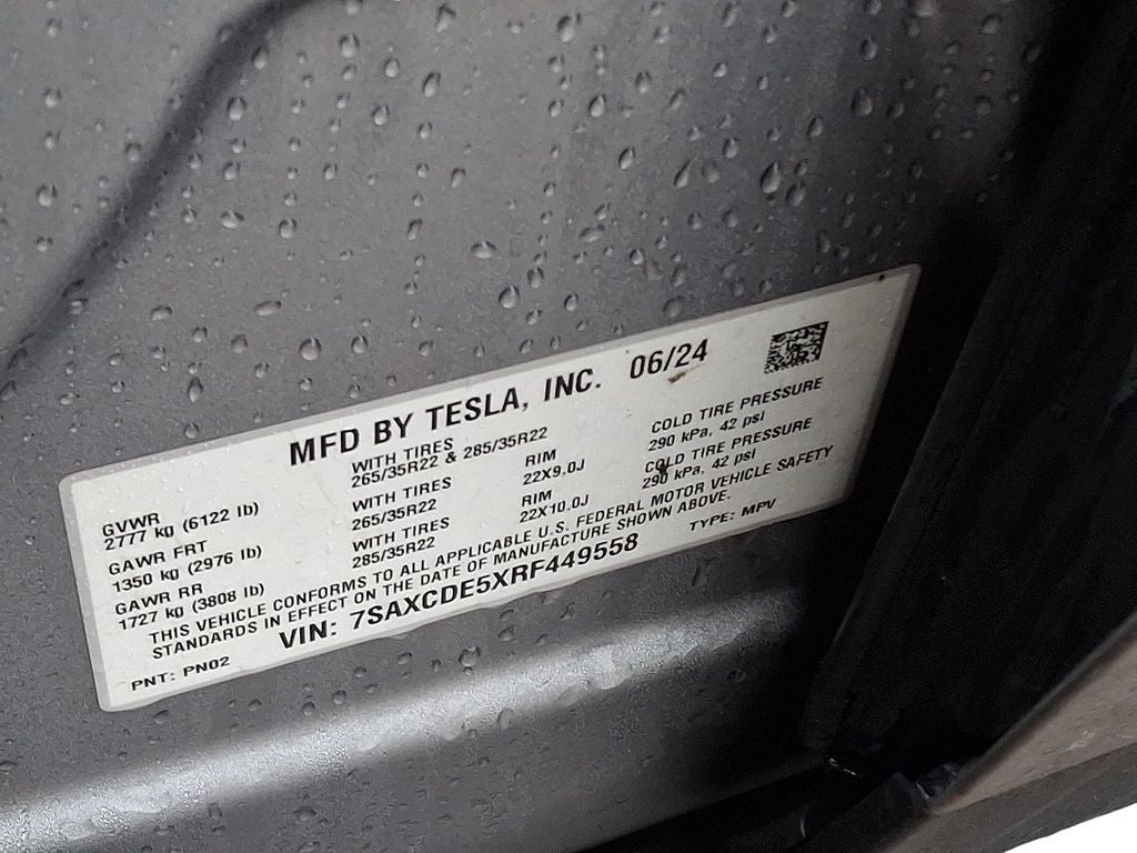 2024 Tesla Model X Base w/Navigation