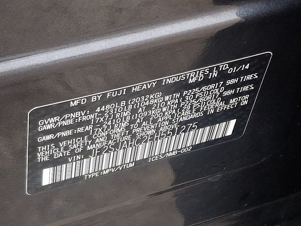 2014 Subaru Forester 2.5i Limited