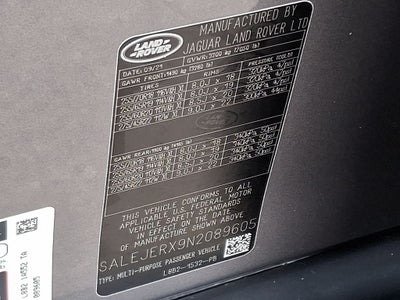 2022 Land Rover Defender 110 S