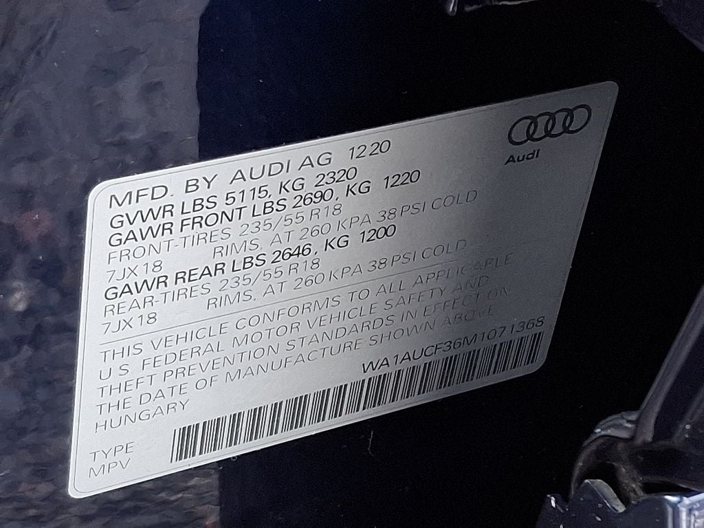 2021 Audi Q3 Premium quattro