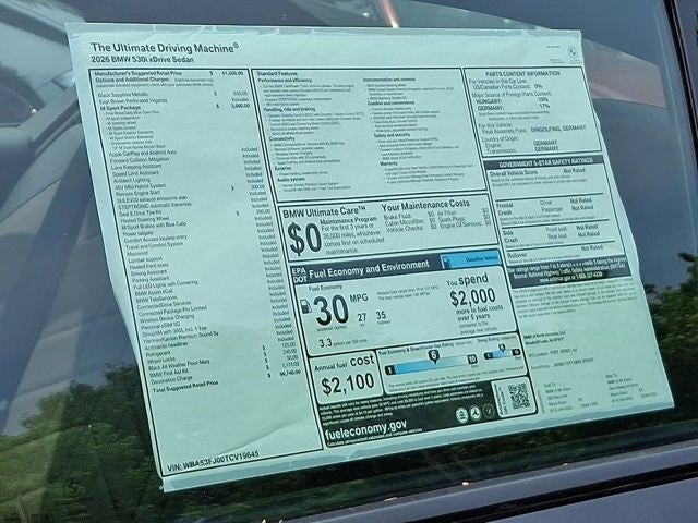 2026 BMW 5 Series 530i xDrive