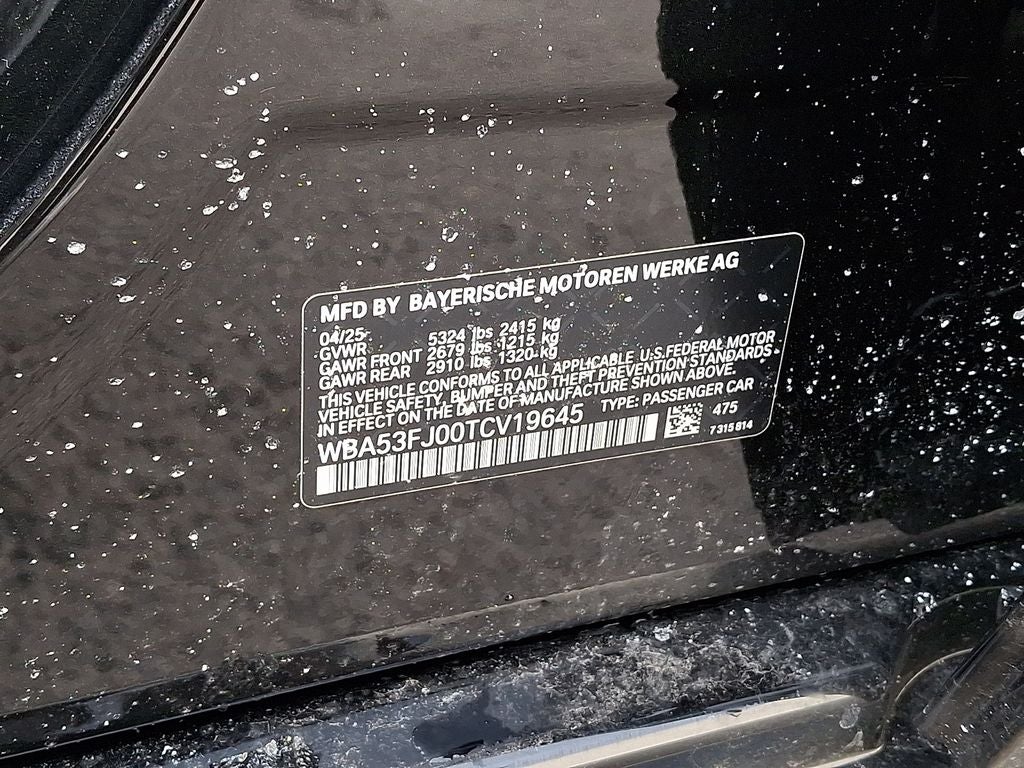 2026 BMW 5 Series 530i xDrive M Sport Package