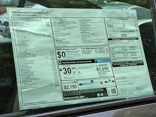 2025 BMW 5 Series 530i xDrive