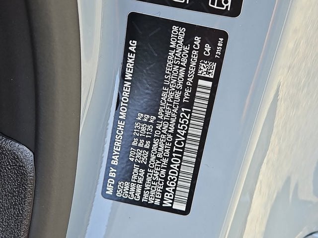 2026 BMW 4 Series 430i xDrive w/ M Sport Package