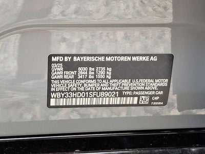 2025 BMW i4 M50 w/Premium Package