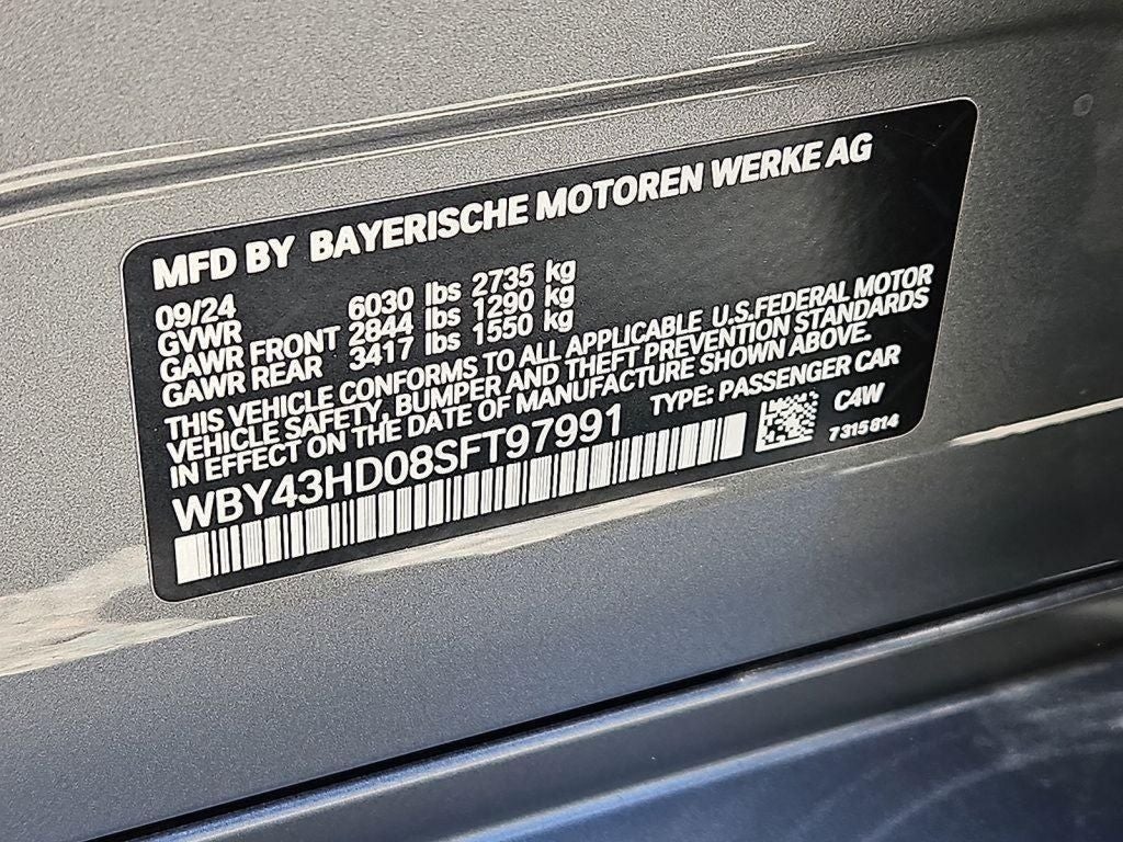 2025 BMW i4 xDrive40 w/Parking Assistance Package