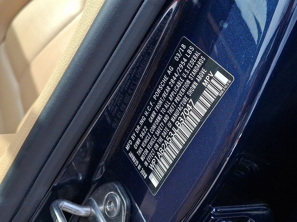 2018 Porsche Macan S