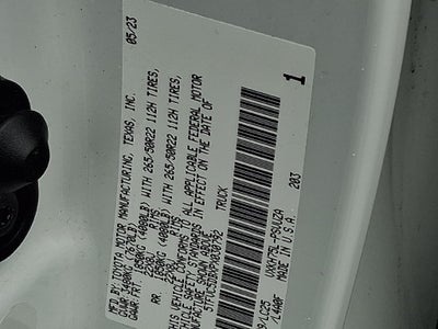 2023 Toyota Tundra Hybrid Capstone w/ Bedliner