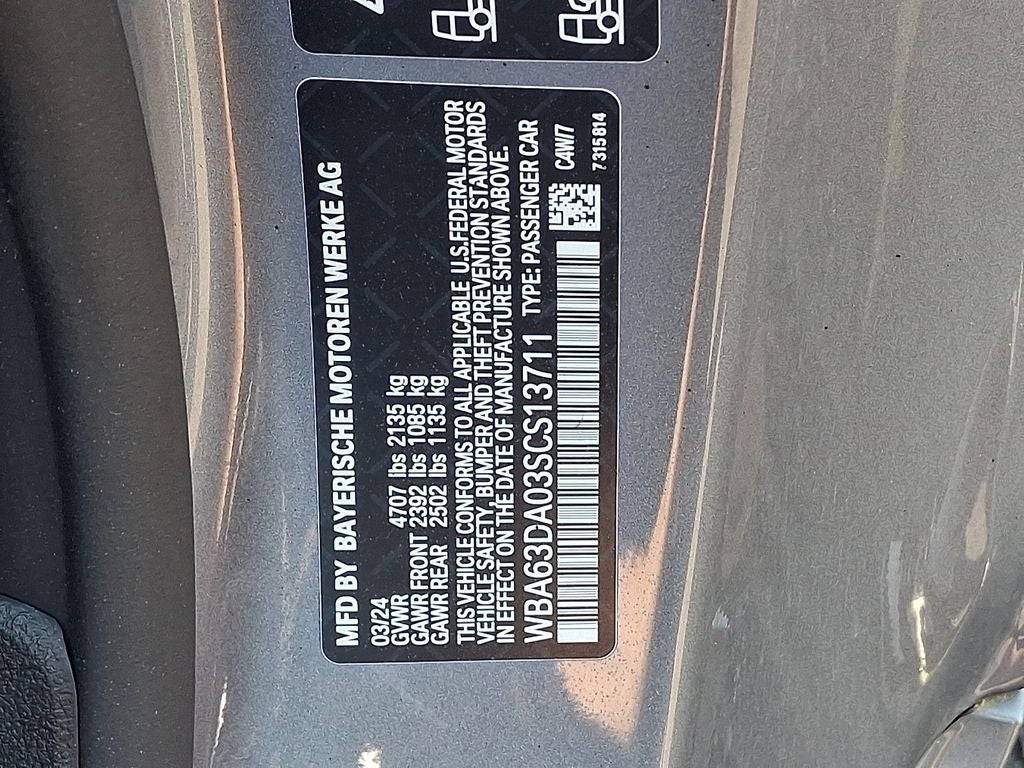 2025 BMW 4 Series 430i xDrive w/ Premium Package