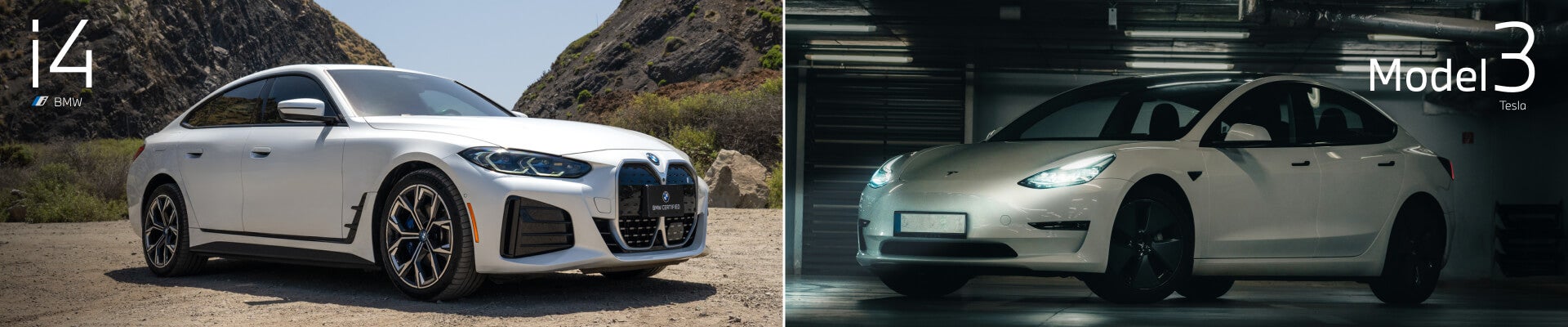 BMW i4 vs. Tesla Model 3