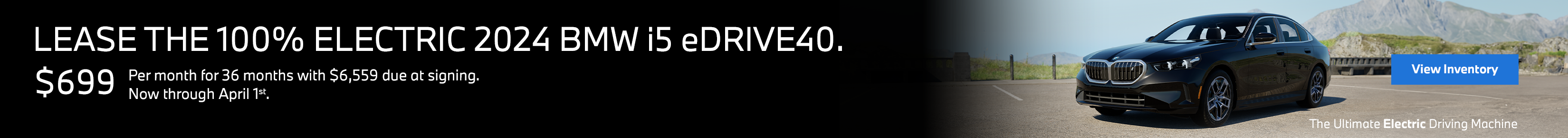 New i5 eDrive40 Offer
