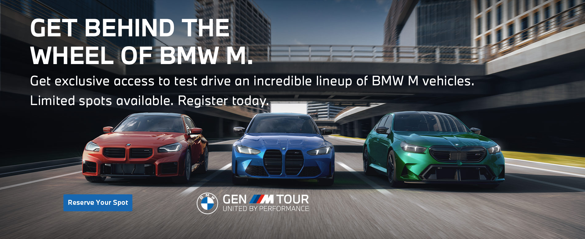 Reserve Your Spot