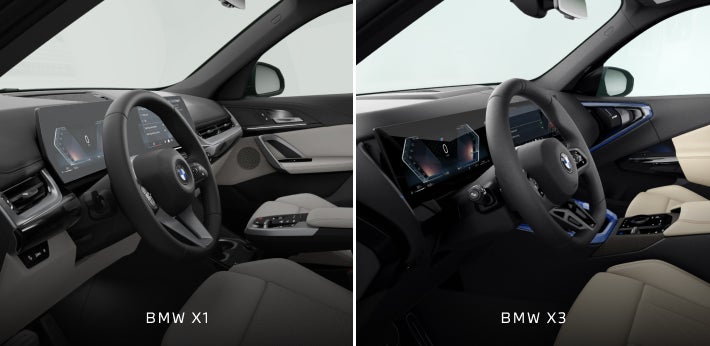 2026 BMW X1 VS. BMW X3 FEATURES & TECHNOLOGY